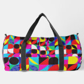 Kleurrijke Bitcoin (Vibrant HD) Plunjezak (Achterkant)