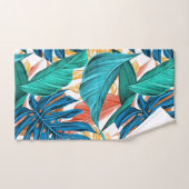 Kleurrijke bladeren bad handdoek (Handdoek)