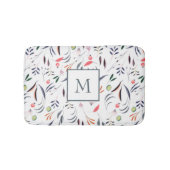 Kleurrijke bladeren en veren badmat (Voorkant)