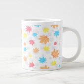 Kleurrijke Bladeren Grote Koffiekop (Rechts)
