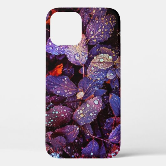 kleurrijke bladeren Hoesje-Mate iPhone Case (Achterkant)