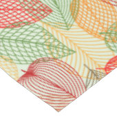 Kleurrijke bladeren in een modern design tafelkleed (Gekanteld)