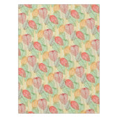 Kleurrijke bladeren in een modern design tafelkleed (Voorkant)