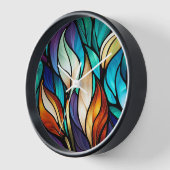 Kleurrijke bladeren in Glas in lood Kijk (Hoek)