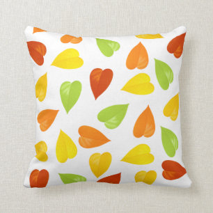 Kleurrijke bladeren kussen