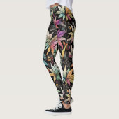 Kleurrijke bladeren leggings (Links)