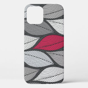 Kleurrijke bladeren: met de hand getekend naadloos Case-Mate iPhone case