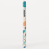 Kleurrijke bladeren Modern Foliage Patroon Case-Mate iPhone Case (Achterkant/rechts)