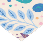 Kleurrijke bladeren Modern Foliage Patroon Lange Tafelloper (Hoek)