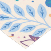 Kleurrijke bladeren Modern Foliage Patroon Medium Tafelloper (Hoek)