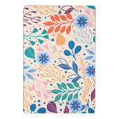 Kleurrijke bladeren Modern Foliage Patroon Mini Klembord (Achterkant)