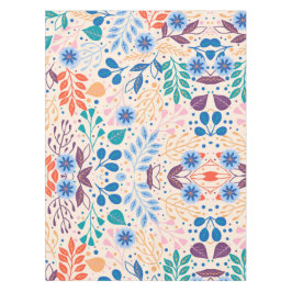 Kleurrijke bladeren Modern Foliage Patroon Tafelkleed