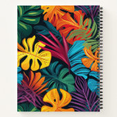 Kleurrijke bladeren notitieboek (Achterkant)