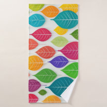 Kleurrijke bladeren Patroon Abstract minimalistisc