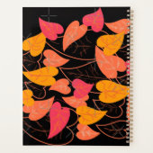 Kleurrijke bladeren planner (Achterkant)