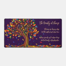 Kleurrijke bladeren regenboogboom herfst Inspirere Bureaumat