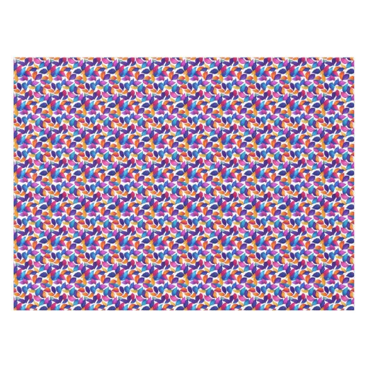Kleurrijke bladeren tafelkleed (Voorkant (Horizontaal))