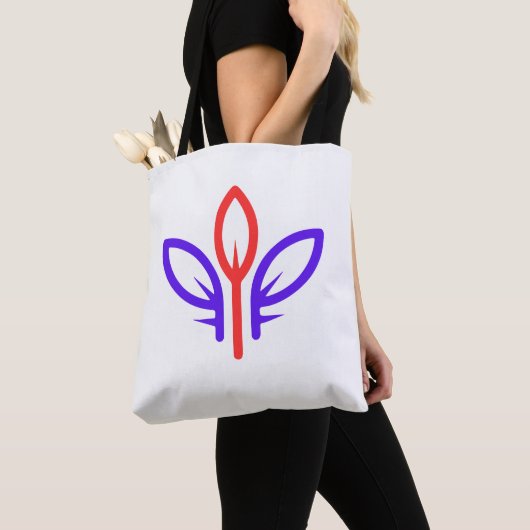 Kleurrijke Bladeren Tote Bag (Dichtbij)