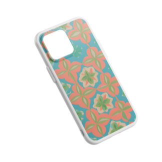 Kleurrijke Blauwe en Oranje Kaleidoscopische Patro Case-Mate iPhone Case