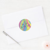 Kleurrijke Blends Happy Birthday Stickers (Envelop)