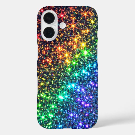 Kleurrijke bling Case-Mate iPhone case (Achterkant)