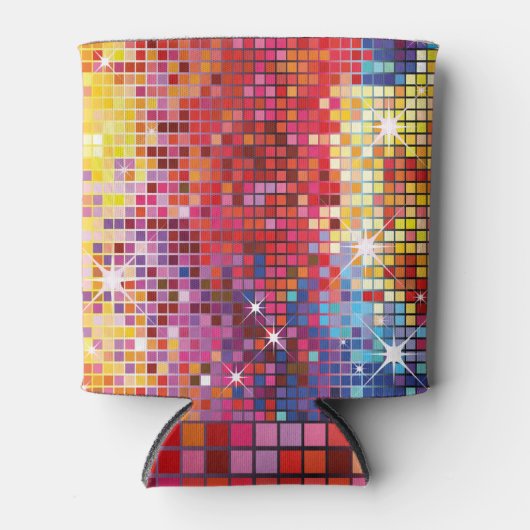 Kleurrijke Bling-koeler Blikjeskoeler (Voorkant)