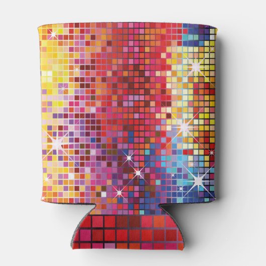 Kleurrijke Bling-koeler Blikjeskoeler (Achterkant)