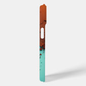 Kleurrijke Block iPhone hoes (Achterkant / Rechts)