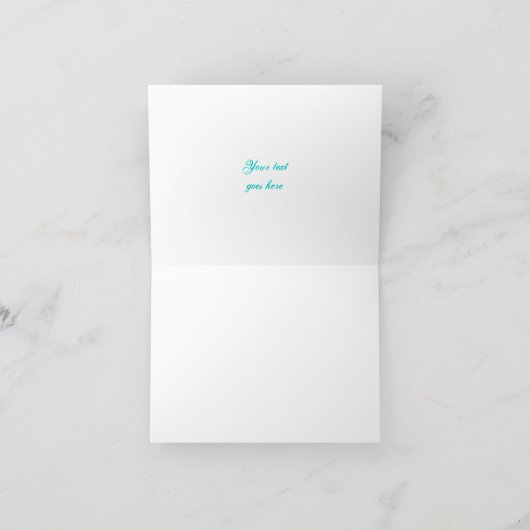 Kleurrijke bloei & Ster van David Damask Dank U Bedankkaart (Binnen)