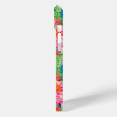Kleurrijke Bloeiende Cacti Gepersonaliseerd Case-Mate iPhone Case (Achterkant / Links)