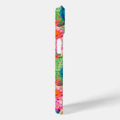 Kleurrijke Bloeiende Cactussen Gepersonaliseerd Case-Mate iPhone Case (Achterkant / Rechts)