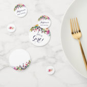 Kleurrijke Bloem Baby shower Tafel Confetti