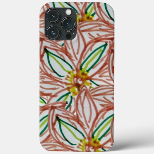 Kleurrijke Bloem Bloemrijk  Case-Mate iPhone Case (Achterkant)