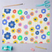 Kleurrijke Bloem Boho Chic Tissuepapier (Craft)