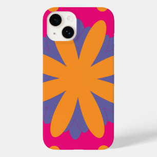 kleurrijke bloem cirkelvormen Case-Mate iPhone 14 hoesje