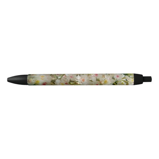 Kleurrijke Bloem Douane Pen (Voorkant)