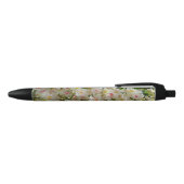 Kleurrijke Bloem Douane Pen (Bovenkant)