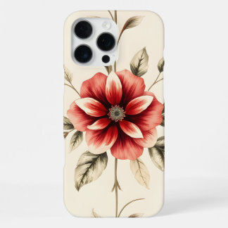 Kleurrijke Bloem iPhone 16 Pro Max Hoesje