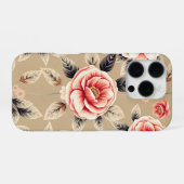 Kleurrijke Bloem iPhone Hoesje (Achterkant horizontaal)
