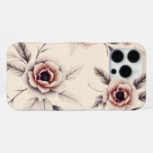 Kleurrijke Bloem iPhone Hoesje (Achterkant horizontaal)
