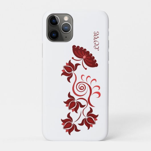 Kleurrijke bloem kunst cadeau Case-Mate iPhone case (Achterkant)