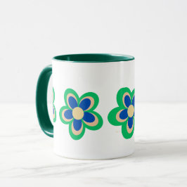 Kleurrijke Bloem Mok