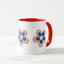 Kleurrijke Bloem Mok