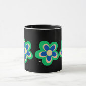 Kleurrijke Bloem Mok (Midden)