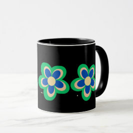 Kleurrijke Bloem Mok