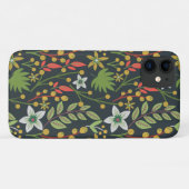 Kleurrijke bloem naadloze patroonbloemen en verlat Case-Mate iPhone case (Achterkant (horizontaal))
