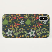 Kleurrijke bloem naadloze patroonbloemen en verlat Case-Mate iPhone case (Achterkant (horizontaal))