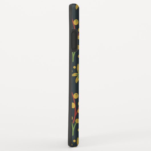 Kleurrijke bloem naadloze patroonbloemen en verlat Case-Mate iPhone case (Achterkant/rechts)