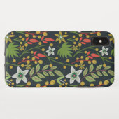 Kleurrijke bloem naadloze patroonbloemen en verlat Case-Mate iPhone case (Achterkant (horizontaal))