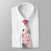 kleurrijke bloem stropdas (Gebonden)